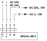 SR24A-SR-5球阀执行器接线图